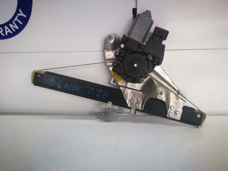 Recambio de elevalunas trasero izquierdo para audi a6 berlina (4b2) referencia OEM IAM 4B0839397B 8 PINS 