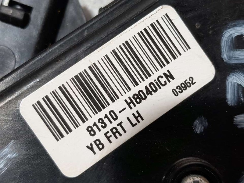 Recambio de cerradura puerta delantera izquierda para kia rio (yb) tech referencia OEM IAM 81310H8040ICN  5 PINES