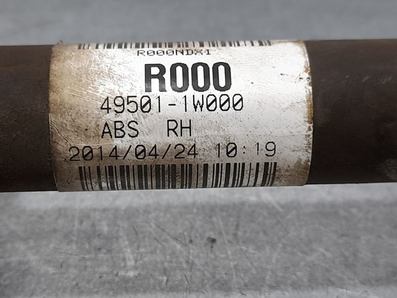 Recambio de transmision delantera derecha para kia rio basic referencia OEM IAM 495011W000  