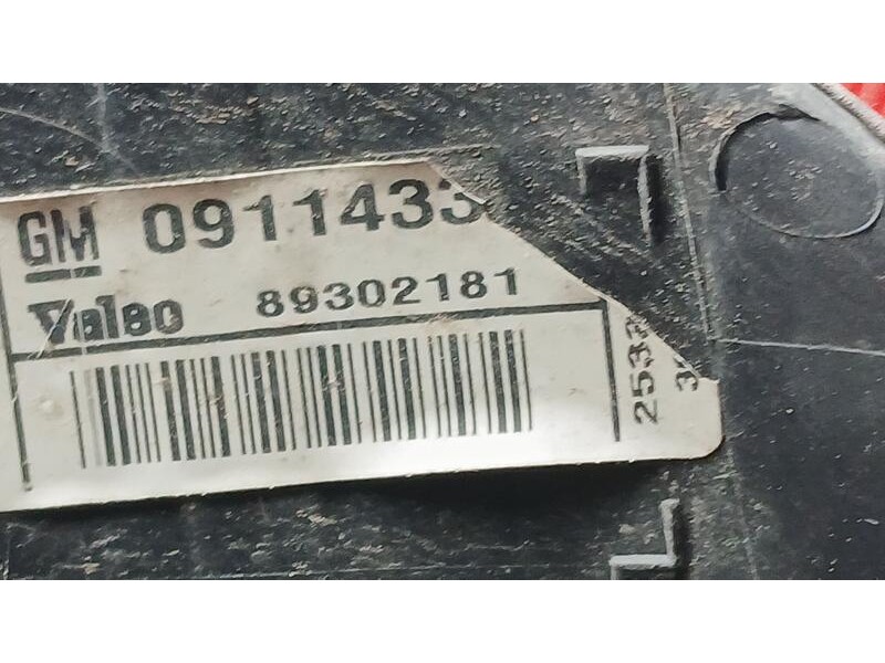 Recambio de piloto trasero derecho para opel corsa c essentia referencia OEM IAM 9196337  89302181