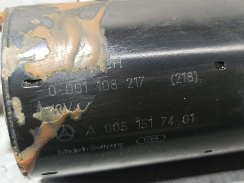 Recambio de motor arranque para mercedes-benz clase b (w245) 200 cdi (245.208) referencia OEM IAM A0051517401 0001108217 BOSCH