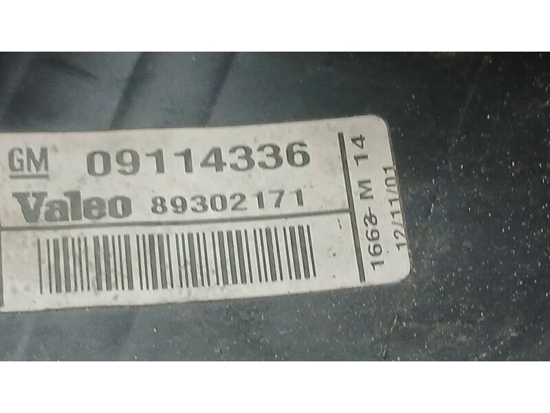 Recambio de piloto trasero izquierdo para opel corsa c essentia referencia OEM IAM 09114336 VALEO 89302171