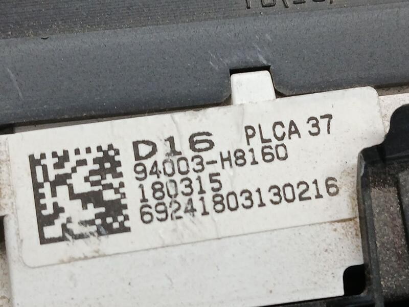 Recambio de cuadro instrumentos para kia rio (yb) tech referencia OEM IAM 94003H8160  