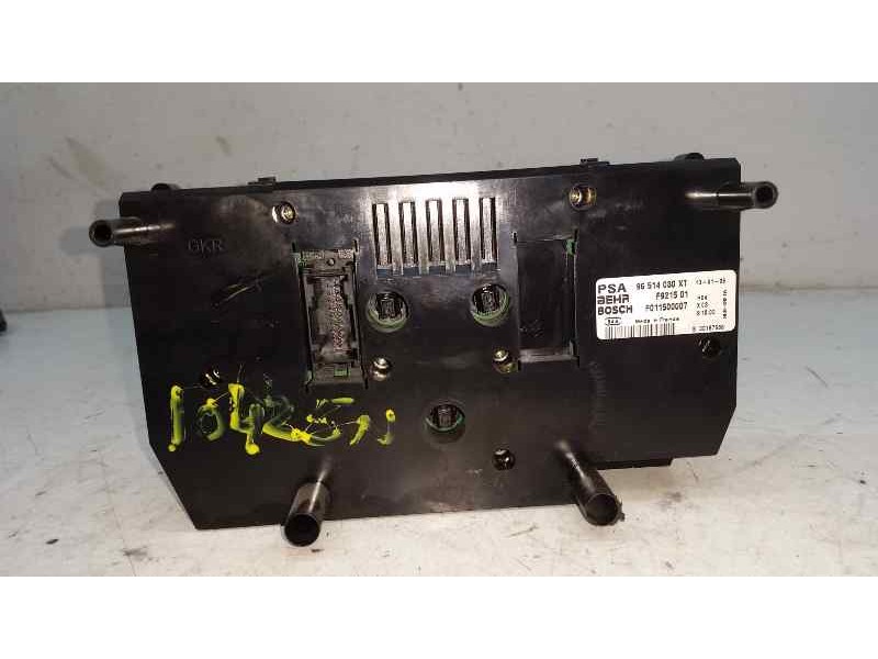 Recambio de mando climatizador para citroën xsara picasso 1.6 hdi 110 exclusive referencia OEM IAM F011500007 96514030XT BOSCH