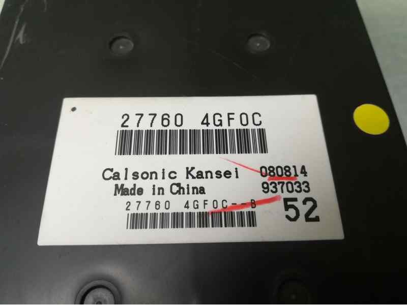 Recambio de centralita calefaccion para infiniti q50 q50 referencia OEM IAM 277604GF0C 080814 CALSONIC KANSEI