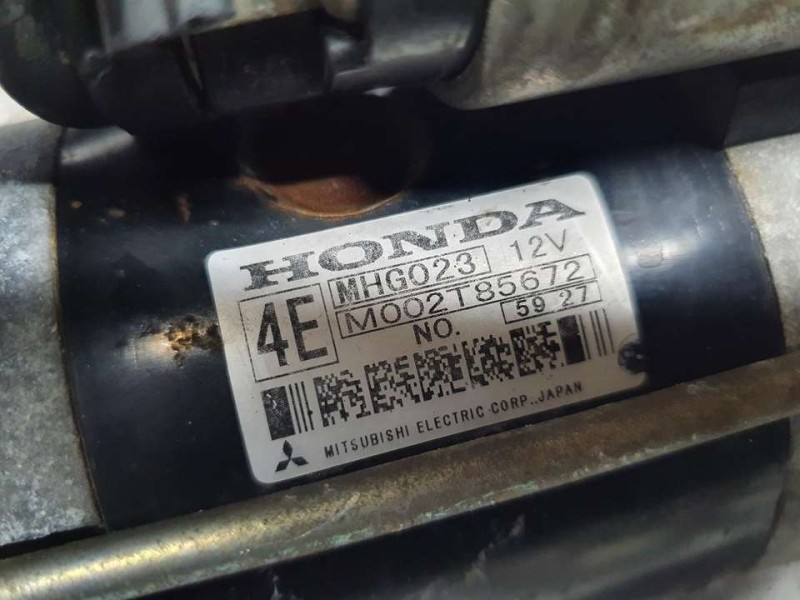 Recambio de motor arranque para honda cr-v (rd8) ls referencia OEM IAM MHG023 M002T85672 MITSUBISHI