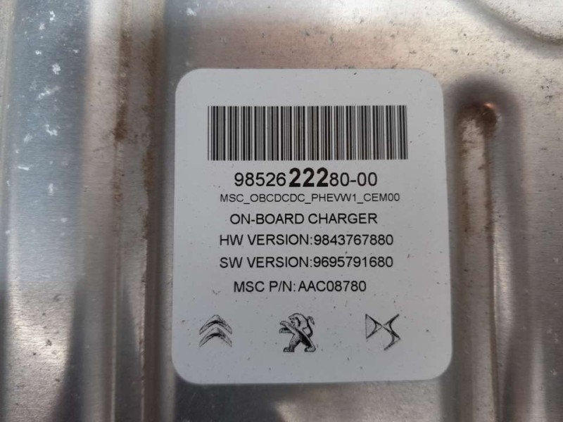 Recambio de convertidor para peugeot 508 gt line referencia OEM IAM 9852622280  