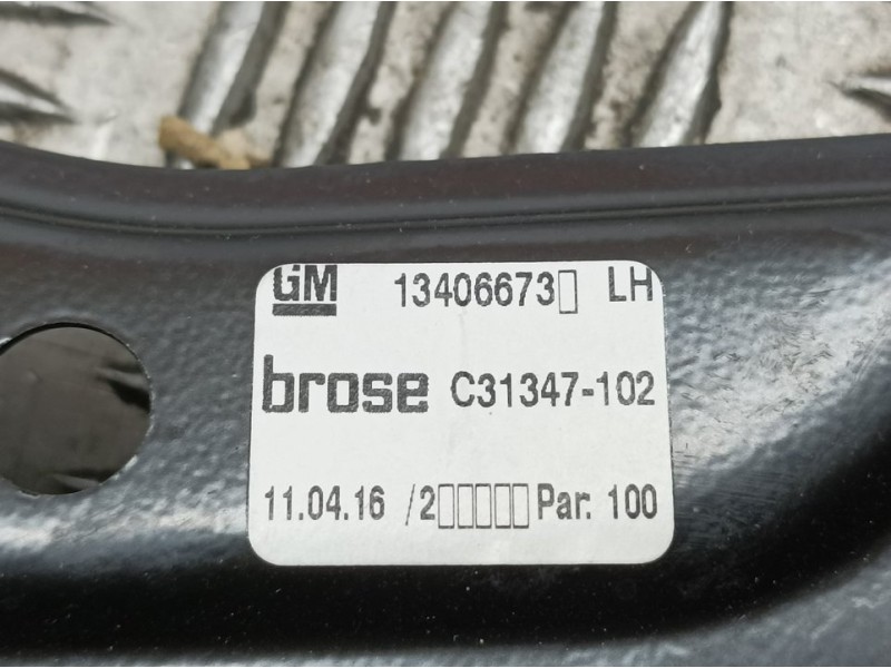 Recambio de elevalunas delantero izquierdo para opel astra k lim. 5türig business referencia OEM IAM 13406673 C31347102 ELECTRIC