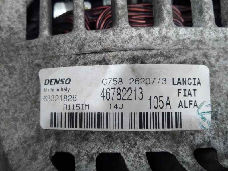 Recambio de alternador para alfa romeo 147 (190) 1.9 jtd 8v m-jet distinctive (01.2006) referencia OEM IAM 46782213 63321826 DEN