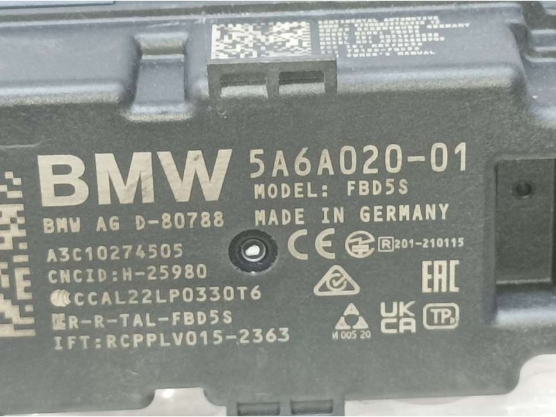 Recambio de modulo electronico para bmw serie x1 (u11) sdrive 1.8i referencia OEM IAM 5A6A02001 A3C10284505 T.DCH