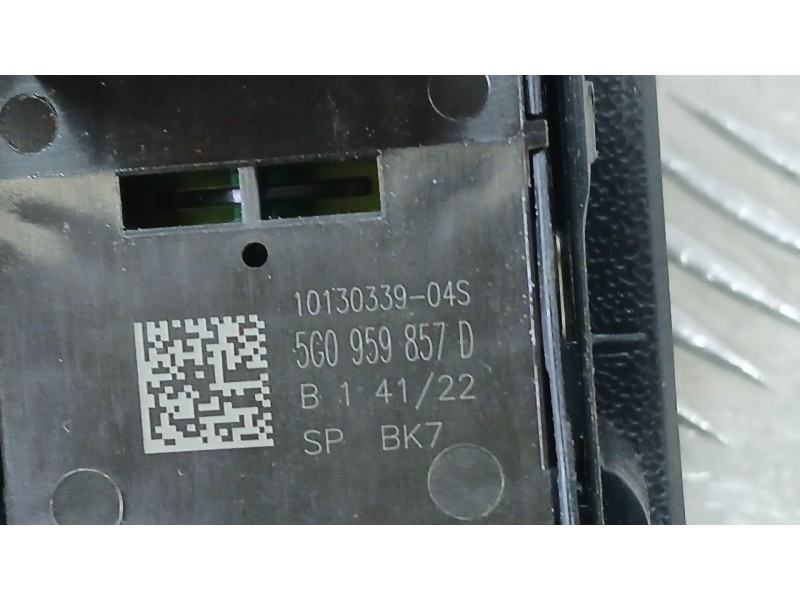 Recambio de mando elevalunas delantero izquierdo para volkswagen t-roc (a11, d11) 2.0 tdi scr referencia OEM IAM 5G0959857D  101