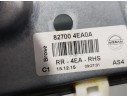 Recambio de elevalunas trasero derecho para nissan qashqai (j11) tekna referencia OEM IAM 827004EA0A 2 PINS ELECTRICO