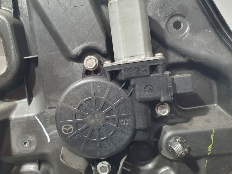 Recambio de elevalunas trasero izquierdo para mazda 2 lim. (de) 1.4 crtd active (5-ptas.) (50kw) referencia OEM IAM D6517397XC 2