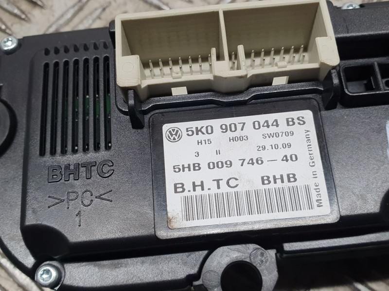 Recambio de mando climatizador para volkswagen scirocco (137) 2.0 tdi (103kw) referencia OEM IAM 5K0907044BS  