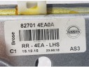 Recambio de elevalunas trasero izquierdo para nissan qashqai (j11) tekna referencia OEM IAM 827014EA0A  ELECTRICO 2 PINS