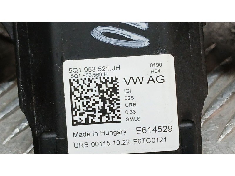 Recambio de mando luces y limpia para volkswagen t-roc (a11, d11) 2.0 tdi scr referencia OEM IAM 5Q1953521JH  5Q1953569H