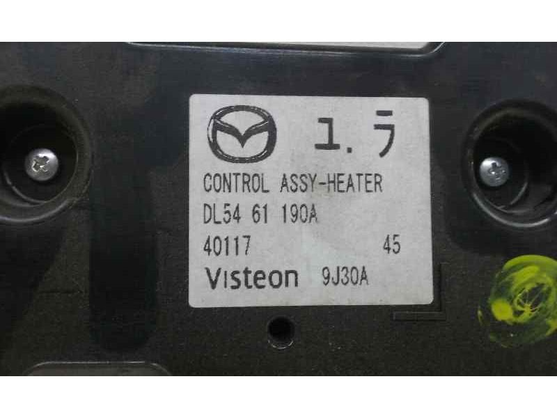 Recambio de mando climatizador para mazda 2 lim. (de) 1.4 crtd active (5-ptas.) (50kw) referencia OEM IAM DL5461190A  VISTEON