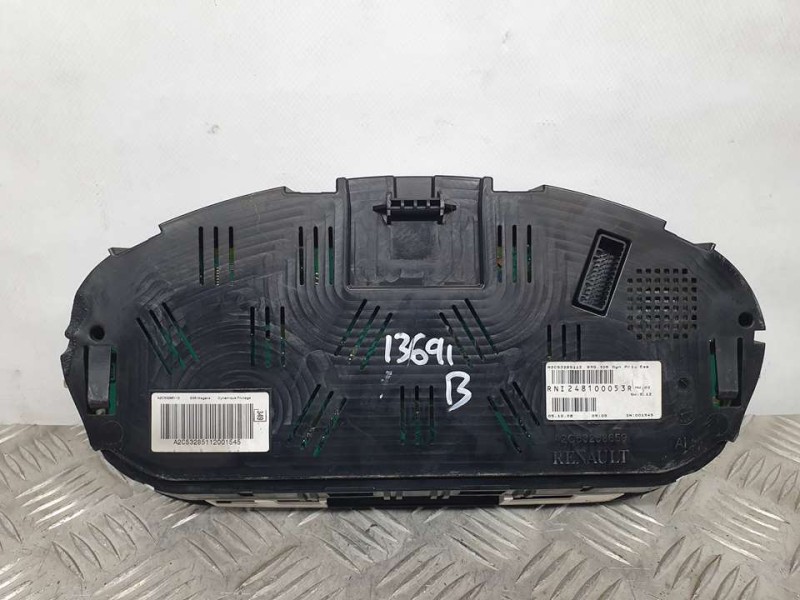 Recambio de cuadro instrumentos para renault megane iii berlina 5 p dynamique referencia OEM IAM 248100053R A2C53285112 CONTINEN