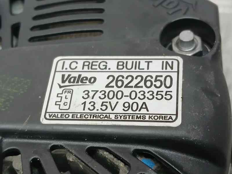 Recambio de alternador para hyundai i20 coupe tecno referencia OEM IAM 3730003355 2622650 VALEO