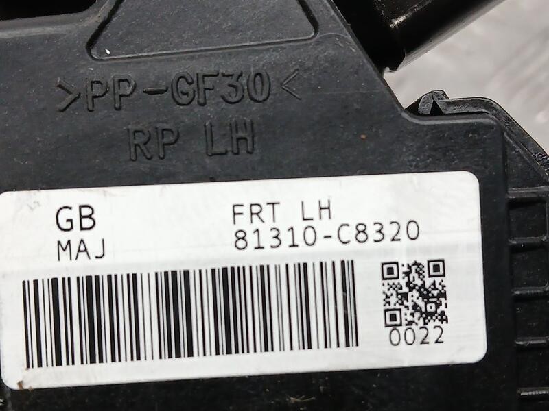 Recambio de cerradura puerta delantera izquierda para hyundai i20 coupe tecno referencia OEM IAM 81310C8320  