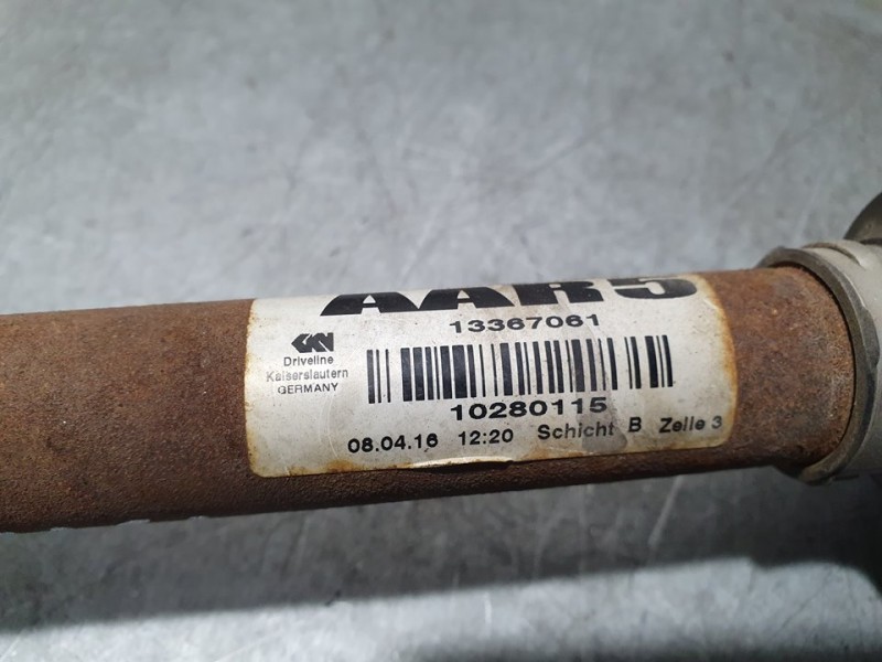 Recambio de transmision delantera izquierda para opel astra k lim. 5türig business referencia OEM IAM 13367061 10280115 