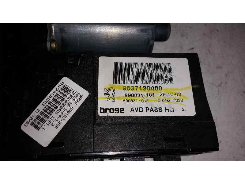 Recambio de motor elevalunas delantero derecho para peugeot 307 break / sw (s1) sw pack referencia OEM IAM   ELECTRICO