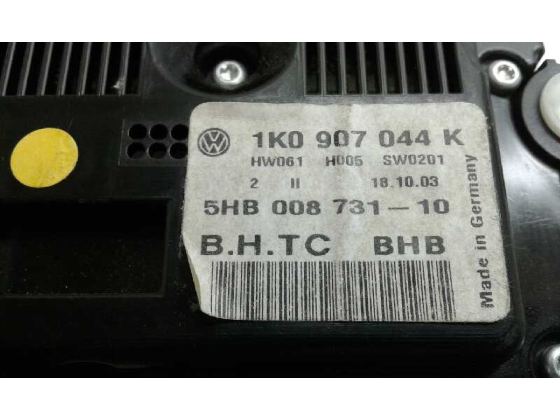 Recambio de mando climatizador para volkswagen golf v berlina (1k1) 1.9 tdi referencia OEM IAM 5HB00873110 1000002332870 1K09070