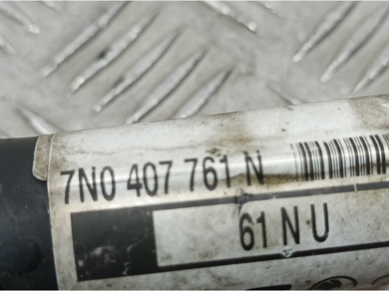 Recambio de transmision delantera izquierda para seat alhambra (710) reference referencia OEM IAM 7N0407761N  