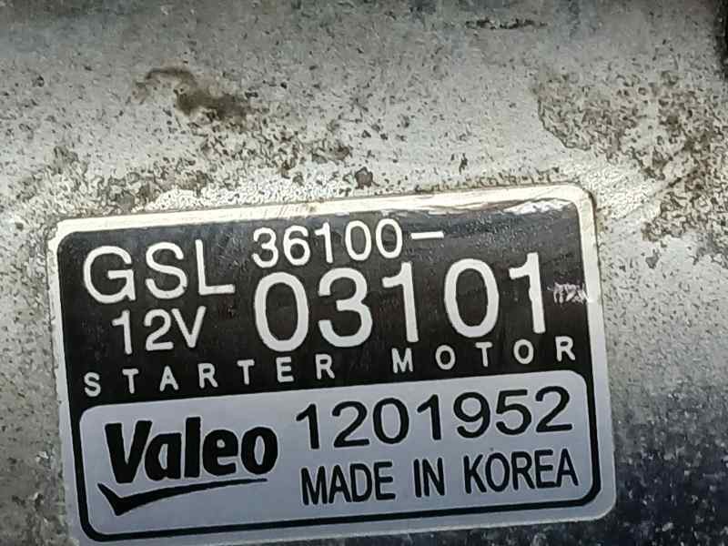 Recambio de motor arranque para hyundai i20 coupe tecno referencia OEM IAM 3610003101 1201952 VALEO