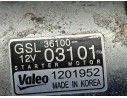 Recambio de motor arranque para hyundai i20 coupe tecno referencia OEM IAM 3610003101 1201952 VALEO