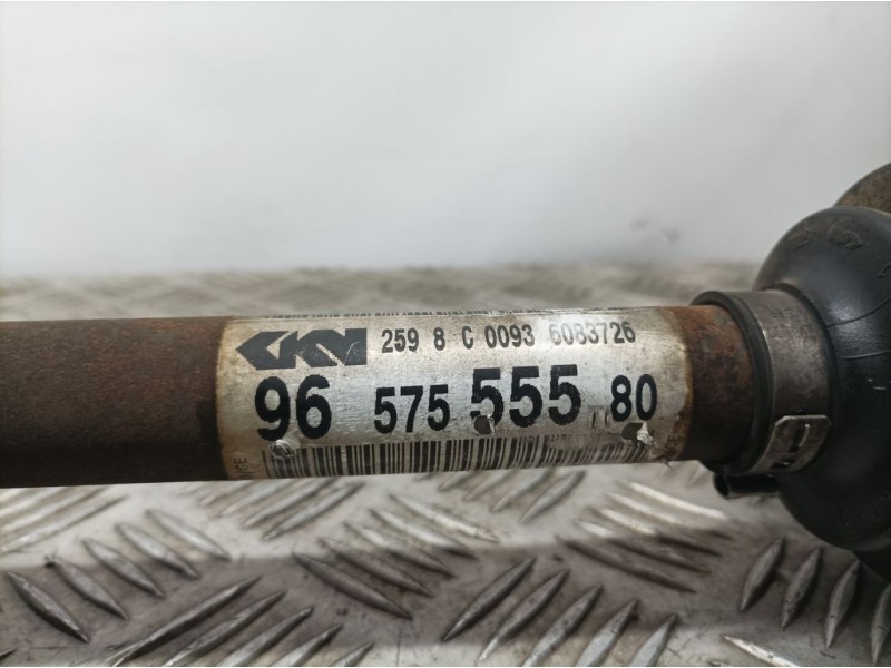 Recambio de transmision delantera derecha para citroën c4 grand picasso sx referencia OEM IAM 9657555580  