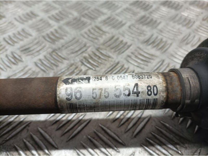 Recambio de transmision delantera izquierda para citroën c4 grand picasso sx referencia OEM IAM 9657555480  