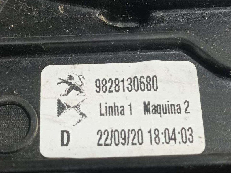 Recambio de elevalunas delantero derecho para peugeot 2008 (p1) allure referencia OEM IAM 9828130680  ELECTRICO