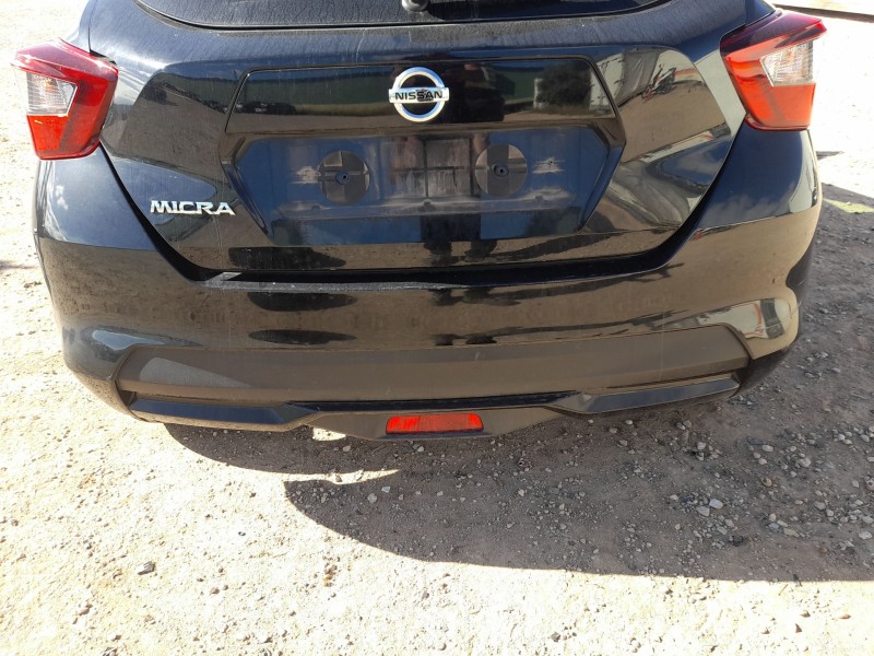 Recambio de paragolpes trasero para nissan micra v (k14) 0.9 ig-t referencia OEM IAM 85022HM10A ROZADO 