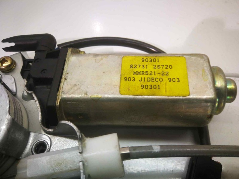 Recambio de elevalunas trasero izquierdo para nissan almera (n15) gx referencia OEM IAM 827312S720  DOS PINS