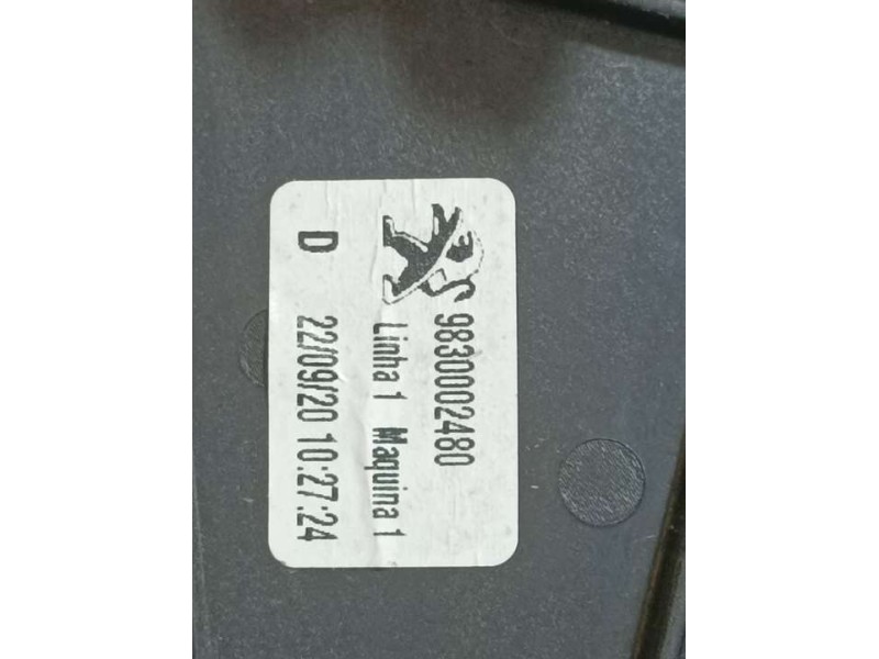 Recambio de elevalunas trasero derecho para peugeot 2008 (p1) allure referencia OEM IAM 9830002480  ELECTRICO