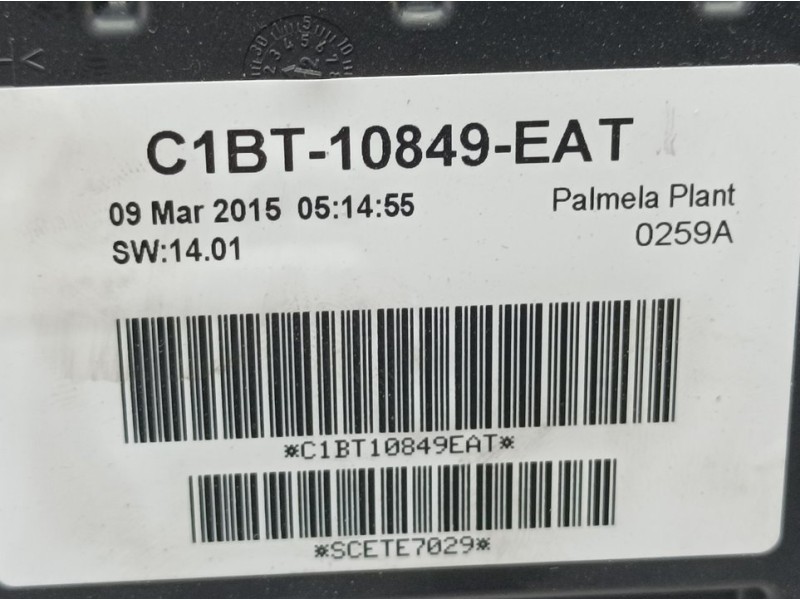 Recambio de cuadro instrumentos para ford b-max trend referencia OEM IAM C1BT10849EAT  PALMELA PLANT