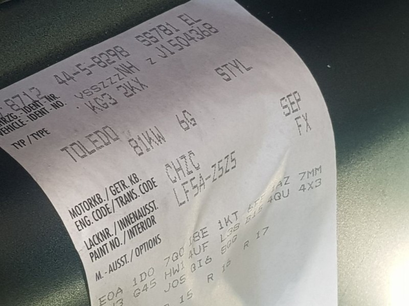 Recambio de caja cambios para seat toledo (kg3) style referencia OEM IAM SEP  6VELOCIDADES