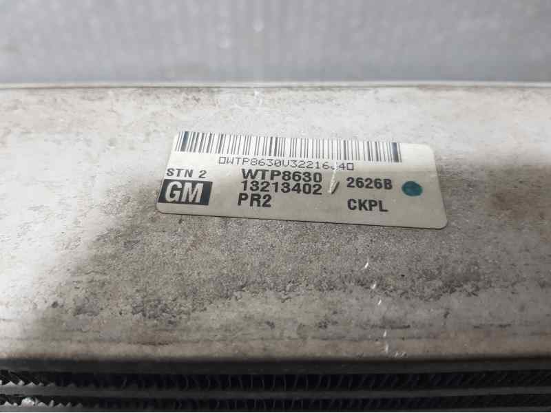 Recambio de intercooler para opel zafira b cosmo referencia OEM IAM 13212402  