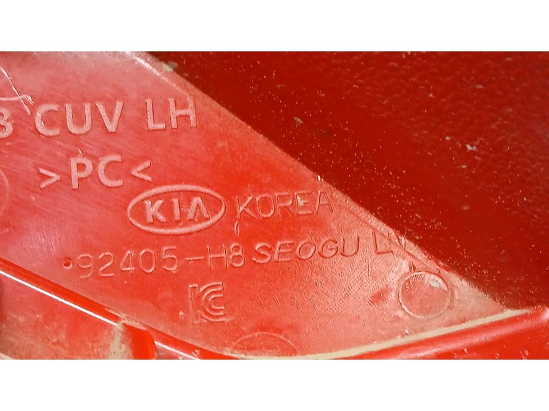 Recambio de piloto trasero izquierdo paragolpes para kia stonic (yb) 1.0 t-gdi eco-dynamics+ referencia OEM IAM 92405H8410  