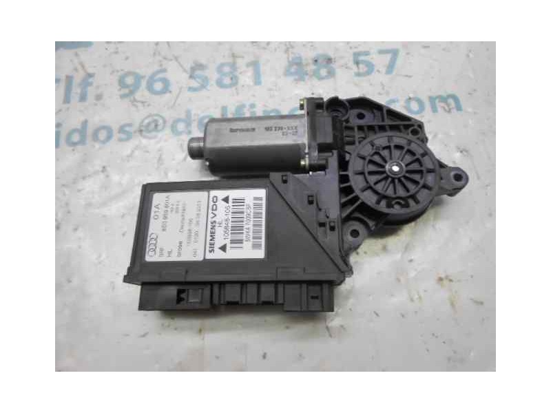 Recambio de motor elevalunas trasero izquierdo para audi a4 berlina (8e) 1.9 tdi (96kw) referencia OEM IAM 8E0959801A 105998106 