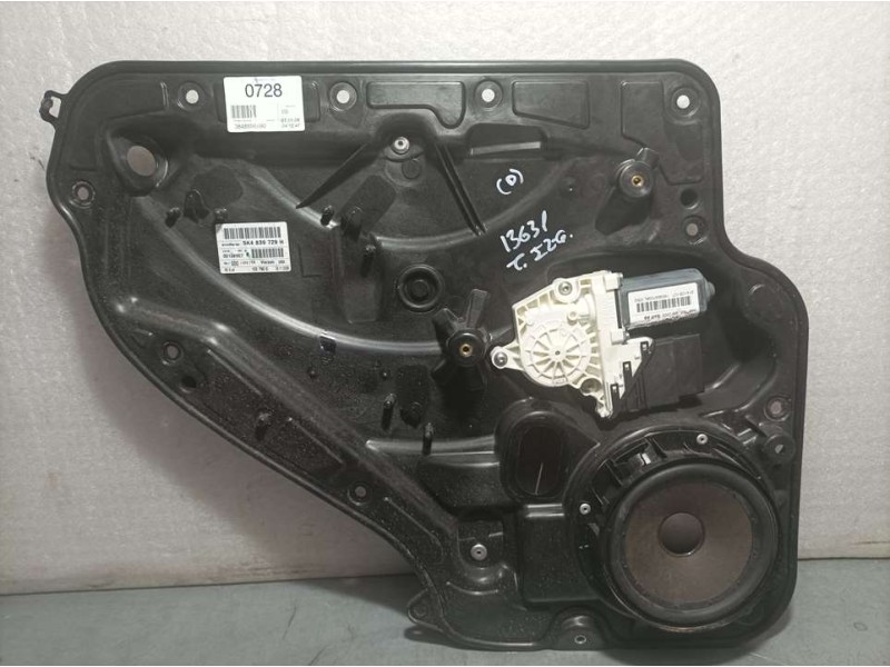Recambio de elevalunas trasero izquierdo para volkswagen golf vi (5k1) advance referencia OEM IAM 5K4839729H  ELECTRICO