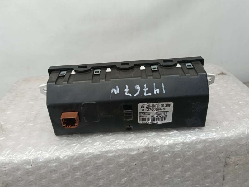 Recambio de pantalla multifuncion para citroën c-elysée exclusive referencia OEM IAM 9813760080 NS50474491 