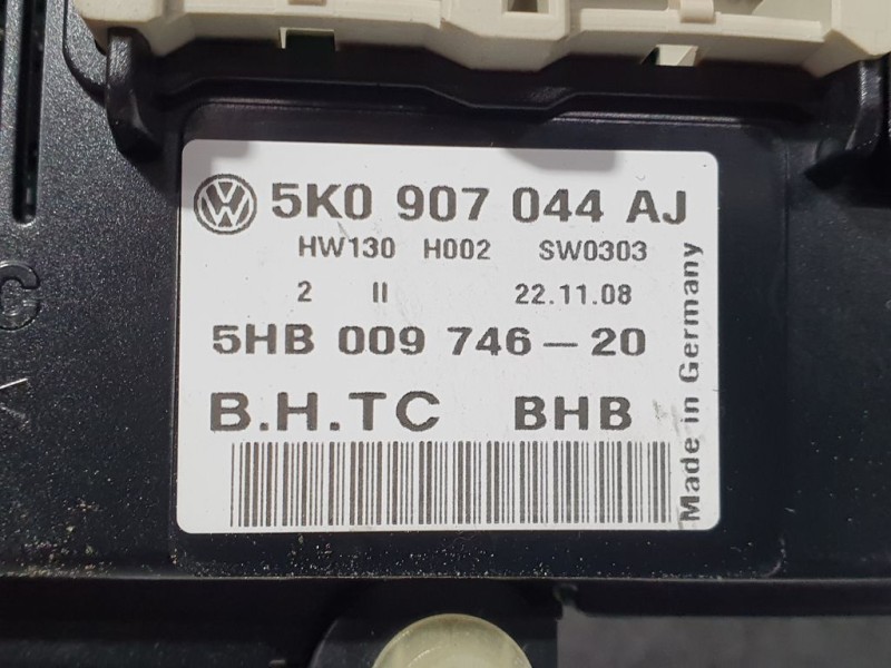 Recambio de mando climatizador para volkswagen golf vi (5k1) advance referencia OEM IAM 5K0907044AJ 5HB00974620 