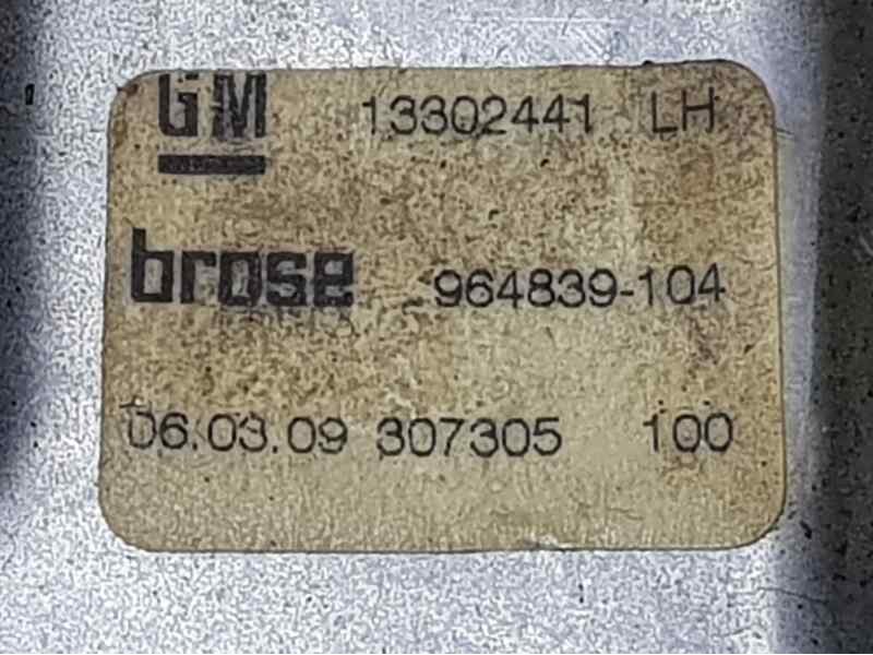 Recambio de elevalunas trasero izquierdo para opel insignia berlina edition referencia OEM IAM 13302441 7 PINS ELECTRICO BROSE