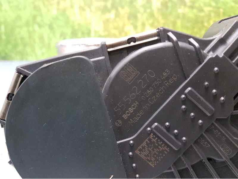 Recambio de caja mariposa para opel corsa e 1.4 referencia OEM IAM 55562270 0280750483 BOSCH