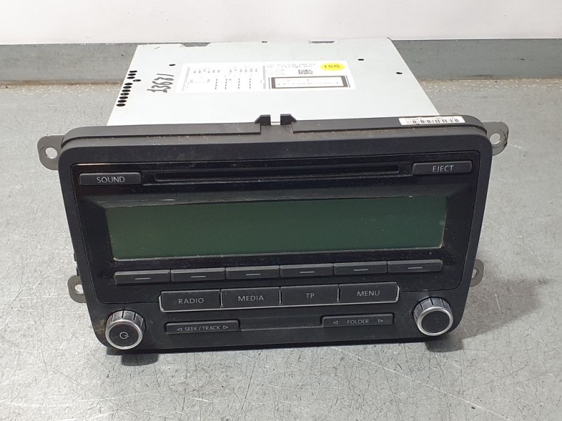 Recambio de sistema audio / radio cd para volkswagen golf vi (5k1) advance referencia OEM IAM 1K0035186AA 7647201360 BLAUPUNKT