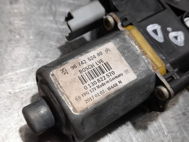 Recambio de elevalunas delantero derecho para citroën c4 cactus onetone referencia OEM IAM 9674552480 0130822570 ELÉCTRICO 2 PIN