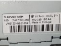 Recambio de sistema audio / radio cd para volkswagen golf vi (5k1) advance referencia OEM IAM 1K0035186AA 7647201360 BLAUPUNKT