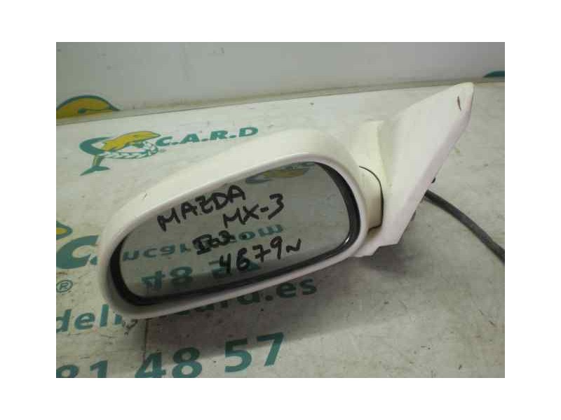 Recambio de retrovisor izquierdo para mazda mx-3 (ec) 1.6 16v referencia OEM IAM   ELECTRICO